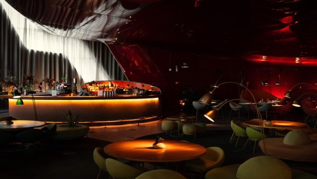 interior of night club in Dubai